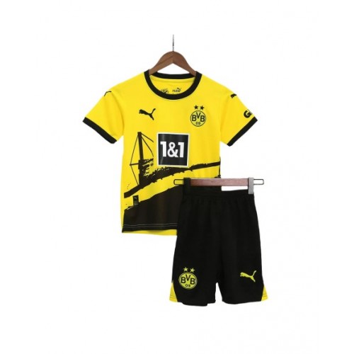 Youth Borussia Dortmund Jersey Kit 202324 Home