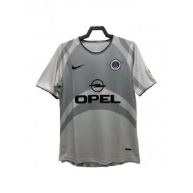 Retro 2000/01 PSG Away Soccer Jersey - Grey