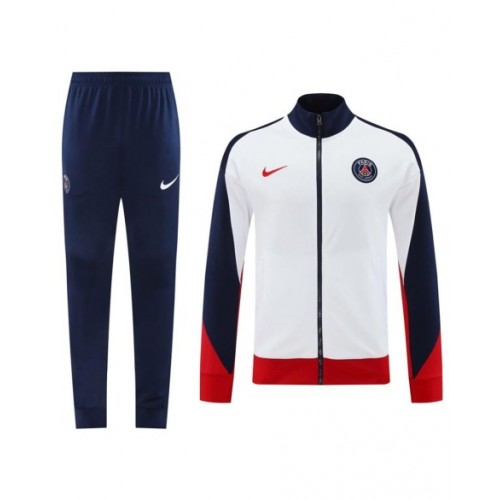 PSG Training Jacket Kit (Jacket+Pants) White 2024/25