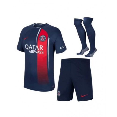 PSG Jersey Whole Kit 202324 Home