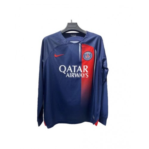 PSG Home Jersey 2023/24 - Long Sleeve