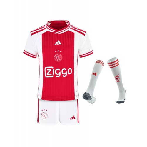 Youth Ajax Jersey Whole Kit 2023/24 Home