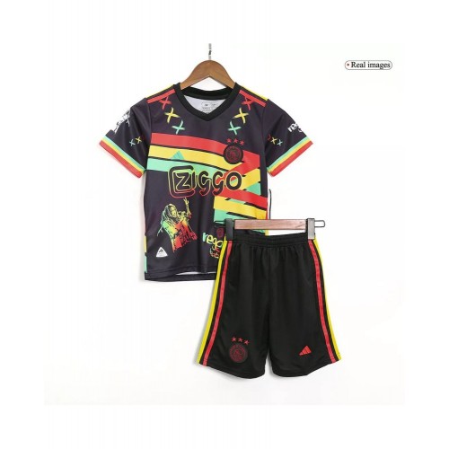 Youth Ajax x Bob Marley Soccer Jersey Kit 2023/24