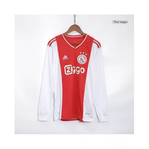 Ajax Home Jersey 2022/23 - Long Sleeve