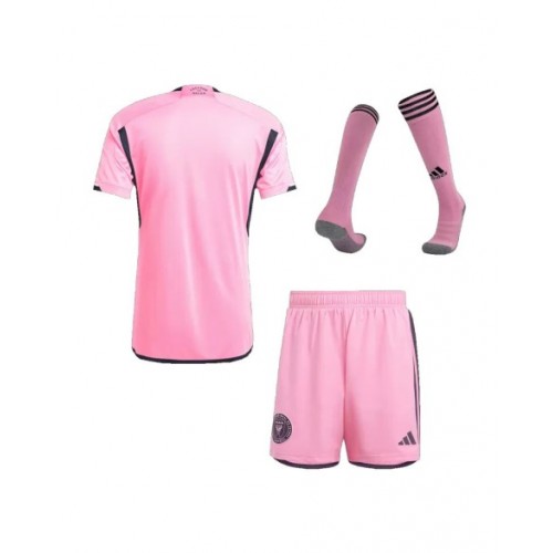 Inter Miami CF Home Jersey Kit 2024 Kids(Jersey+Shorts+Socks)