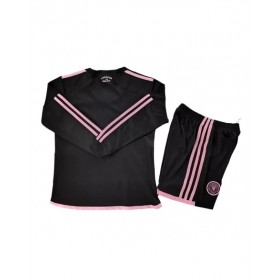 Youth Inter Miami CF Jersey Kit 2023/24 Away - Long Sleeve