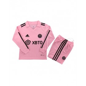 Youth Inter Miami CF Jersey Kit 2023/24 Home - Long Sleeve