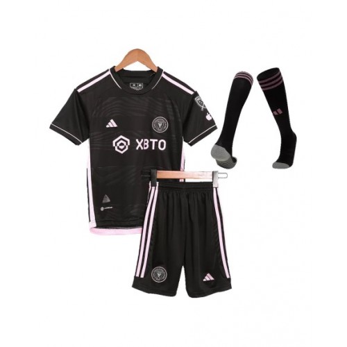 Youth Inter Miami CF Jersey Whole Kit 2023 Away