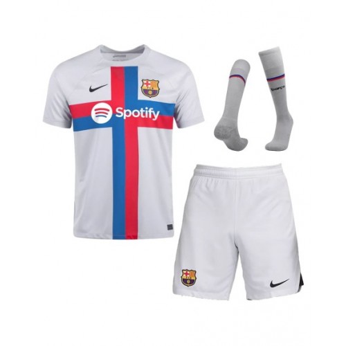 Barcelona Jersey Whole Kit 202223 Third