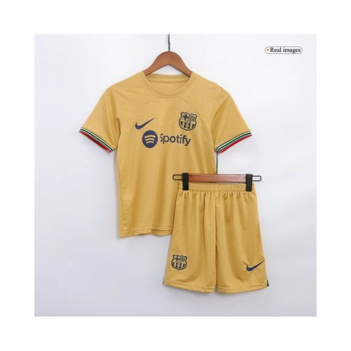 Youth Barcelona Jersey Kit 202223 Away