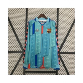 Retro 1996/97 Barcelona Away Long Sleeve Soccer Jersey