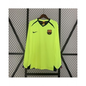 Retro 2005/06 Barcelona Away Long Sleeve Soccer Jersey