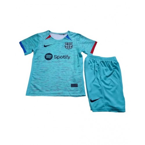 Youth Barcelona Jersey Kit 2023/24 Third