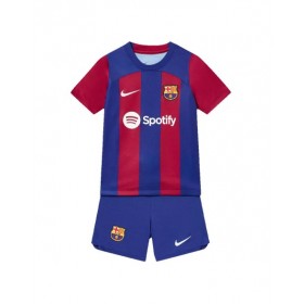 Youth Barcelona Jersey Kit 202324 Home