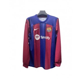 Barcelona Home Jersey 202324 Long Sleeve