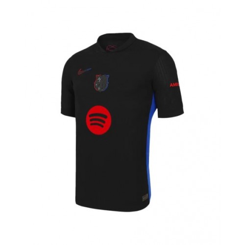 Barcelona Away Soccer Jersey Authentic 2024/25 - Spotify Logo Without Text