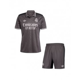 Real Madrid Third Away Soccer Jersey Kit 2024/25 (Jersey+Shorts)