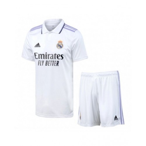 Youth Real Madrid Jersey Kit 202223 Home