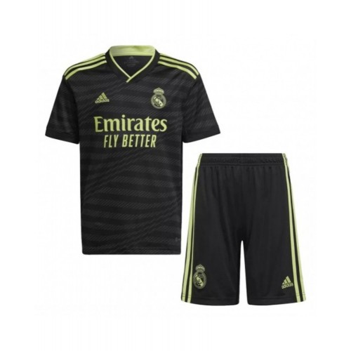 Youth Real Madrid Jersey Kit 202223 Third