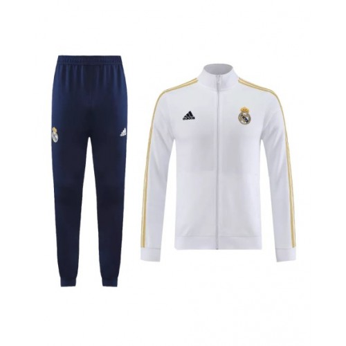 Real Madrid Jacket Tracksuit 2023/24 - White