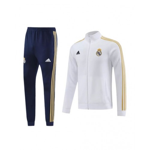 Real Madrid Jacket Tracksuit 2023/24 - White