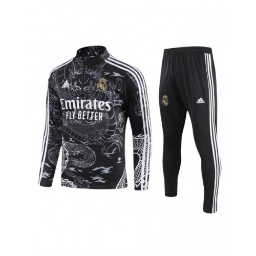 Real Madrid Tracksuit 2023/24 - Black