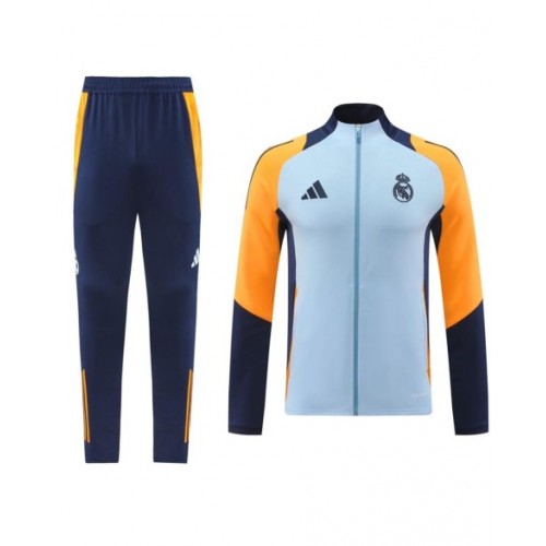 Real Madrid Training Kit (Jacket+Pants) Gray 2024/25