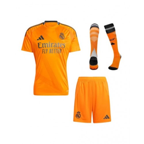 Real Madrid Away Jersey Kit 2024/25 (Jersey+Shorts+Socks)