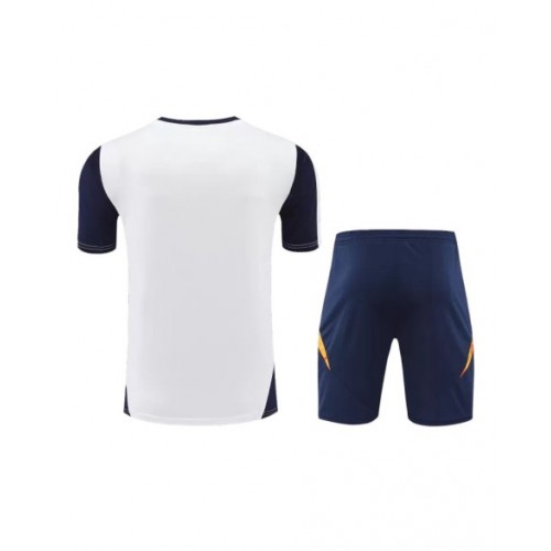 Real Madrid Pre-Match Training Soccer Jersey Kit 2024/25 (Jersey+Shorts)