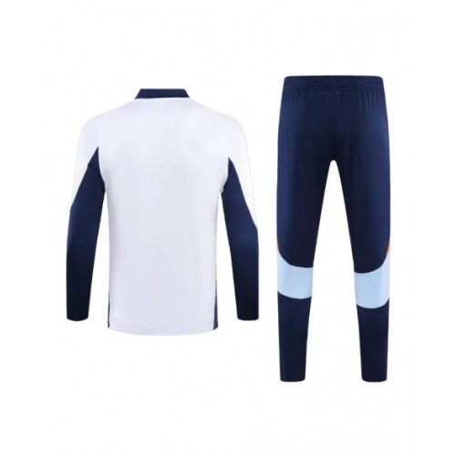 Real Madrid Zipper Sweatshirt Kit(Top+Pants) 24/25