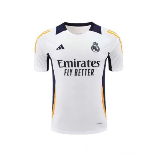 Real Madrid Pre-Match Training Soccer Jersey 2024/25 - White