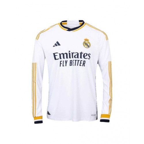 Real Madrid Home Authentic Jersey 2023/24 - Long Sleeve