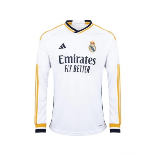 Real Madrid Home Jersey 2023/24 - Long Sleeve