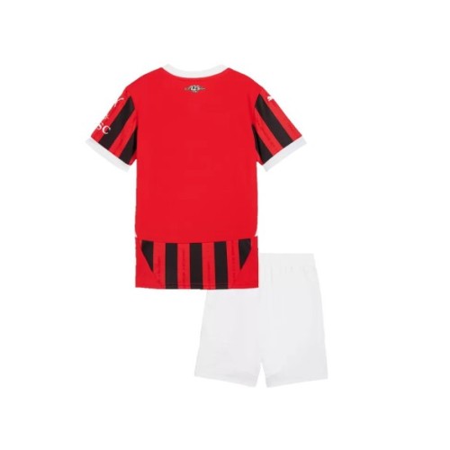 AC Milan Home Jersey Kit 2024/25 Kids(Jersey+Shorts)