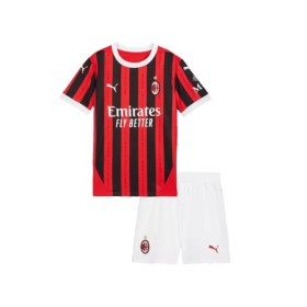 AC Milan Home Jersey Kit 2024/25 Kids(Jersey+Shorts)