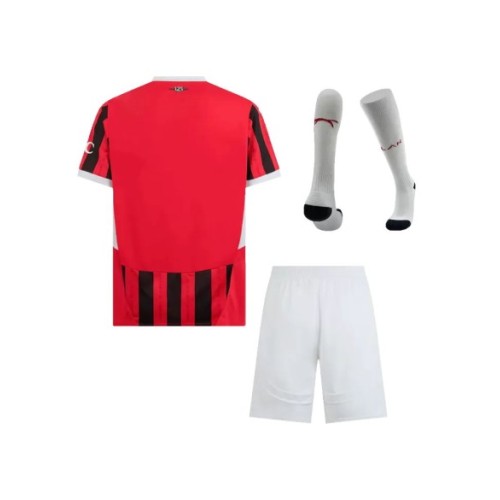 AC Milan Home Jersey Kit 2024/25 (Jersey+Shorts+Socks)