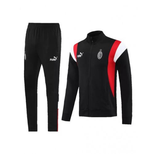 AC Milan Jacket Tracksuit 2023/24 - Black