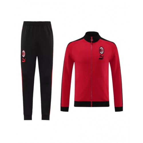 AC Milan Jacket Tracksuit 2023/24 - Red