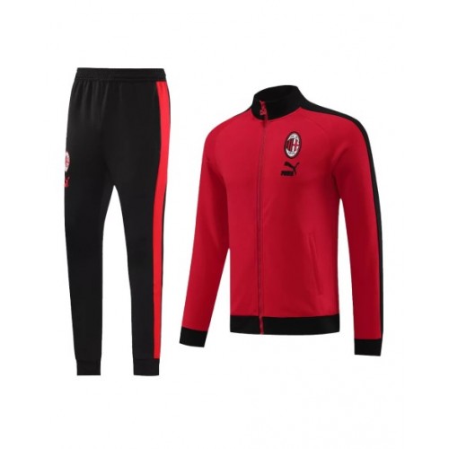 AC Milan Jacket Tracksuit 2023/24 - Red