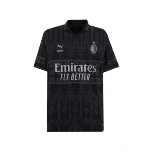 AC Milan X Pleasures Jersey 2023/24 Authentic Fourth Away