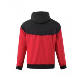 AC Milan Hoodie Sweatshirt 2023/24 - Black&Red