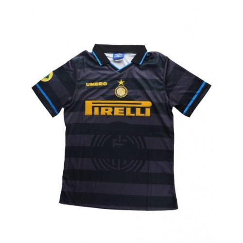 Inter Milan Away Europa League Jersey Retro 1997/98 By