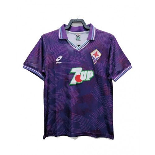 Retro 1992/93 Fiorentina Home Soccer Jersey