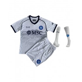 Youth Napoli Jersey Whole Kit 2023/24 Away