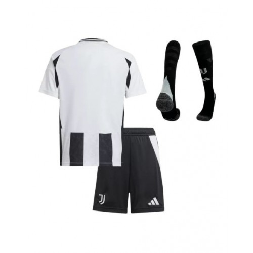 Juventus Home Jersey Kit 2024/25 Kids(Jersey+Shorts+Socks)