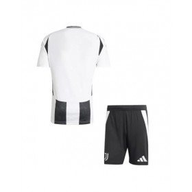 Juventus Home Soccer Jersey Kit 2024/25 (Jersey+Shorts) - Save The Children Sponsor