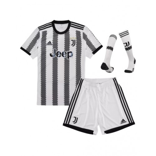 Youth Juventus Jersey Whole Kit 2022/23 Home