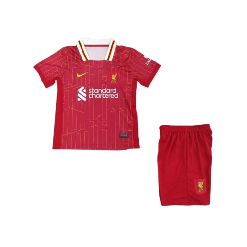 Liverpool Home Jersey Kit 2024/25 Kids(Jersey+Shorts)