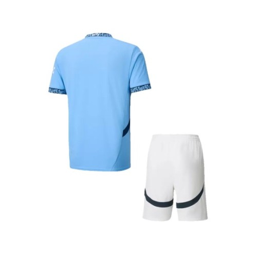 Manchester City Home Jersey Kit 2024/25 (Jersey+Shorts)