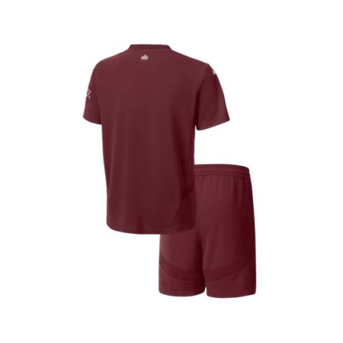 Manchester City Third Away Jersey Kit 2024/25 Kids(Jersey+Shorts)